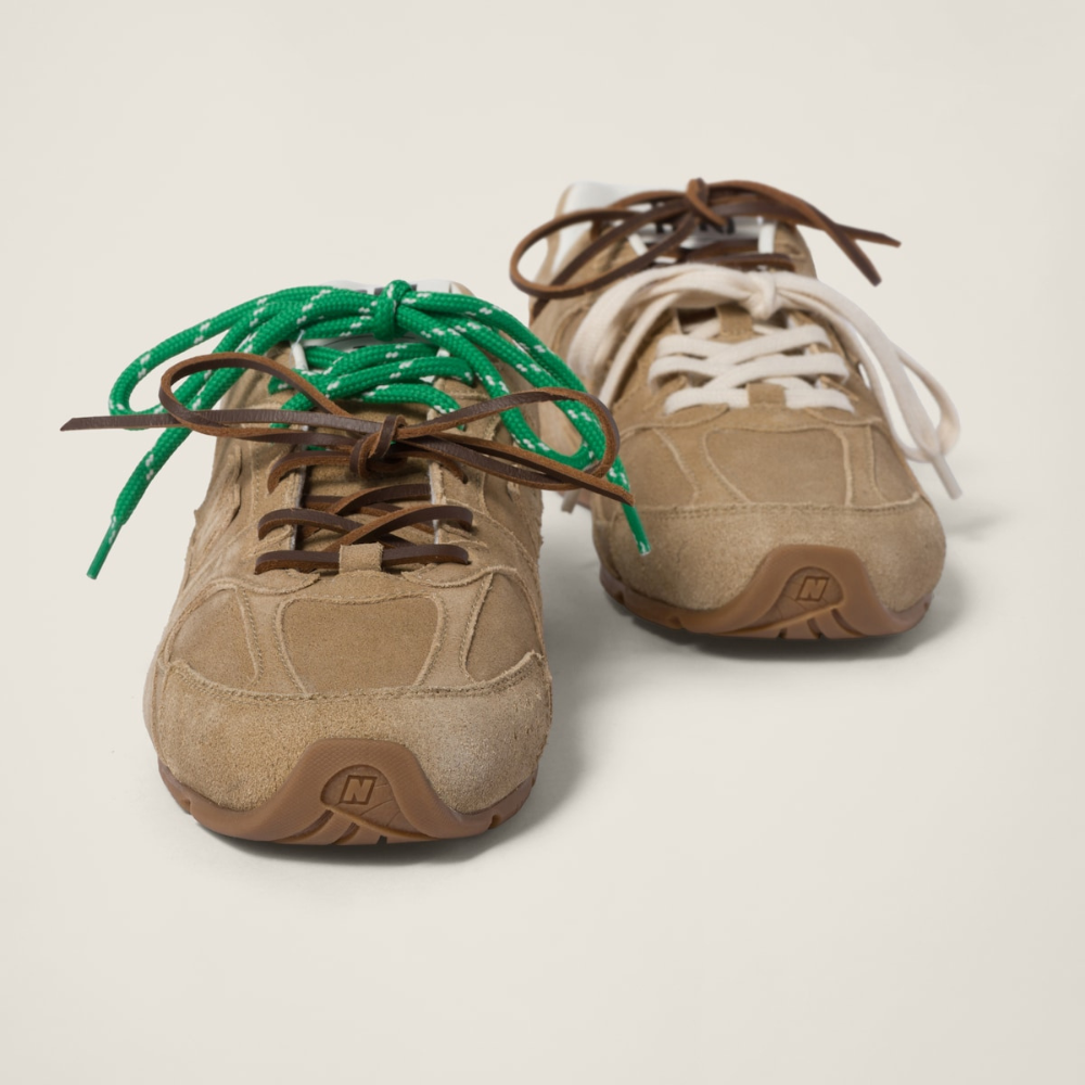 New Balance (WMNS) 530 x Miu Miu Suede Mesh 'Ecru'