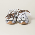 New Balance (WMNS) x Miu Miu 530 SL Sneakers in Metallic Leather and Mesh