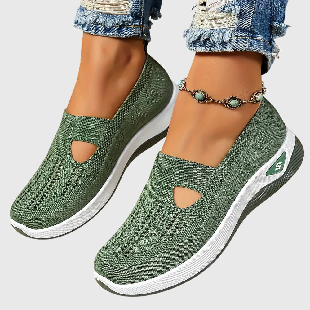 Women's Orthopaedic Slip-On Shoes with Slip-On Design for All-Day Comfort