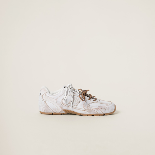 New Balance (WMNS) x Miu Miu 530 SL Sneakers in White Leather