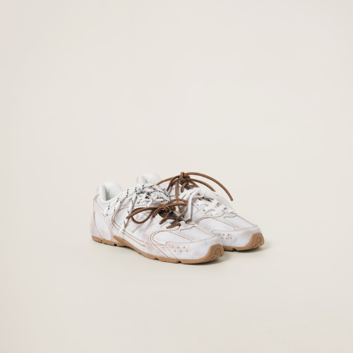 New Balance (WMNS) x Miu Miu 530 SL Sneakers in White Leather