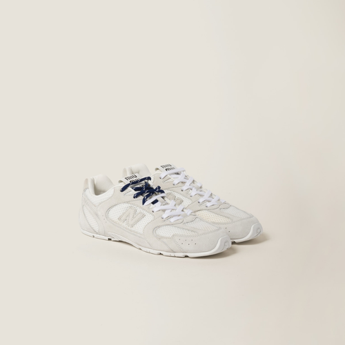 New Balance (WMNS) x Miu Miu 530 SL Sneakers in White Suede and Mesh