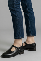 Women's Mary Jane Pumps with Block Heel for Office Wear