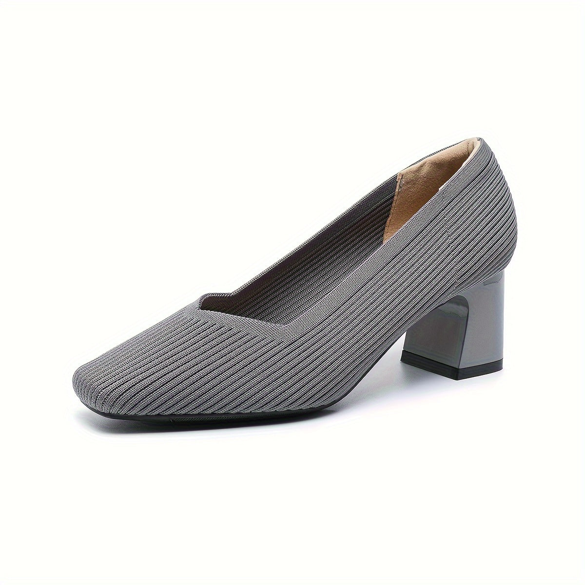 Women's Orthopaedic Pumps with Block Heel Design for Office Wear