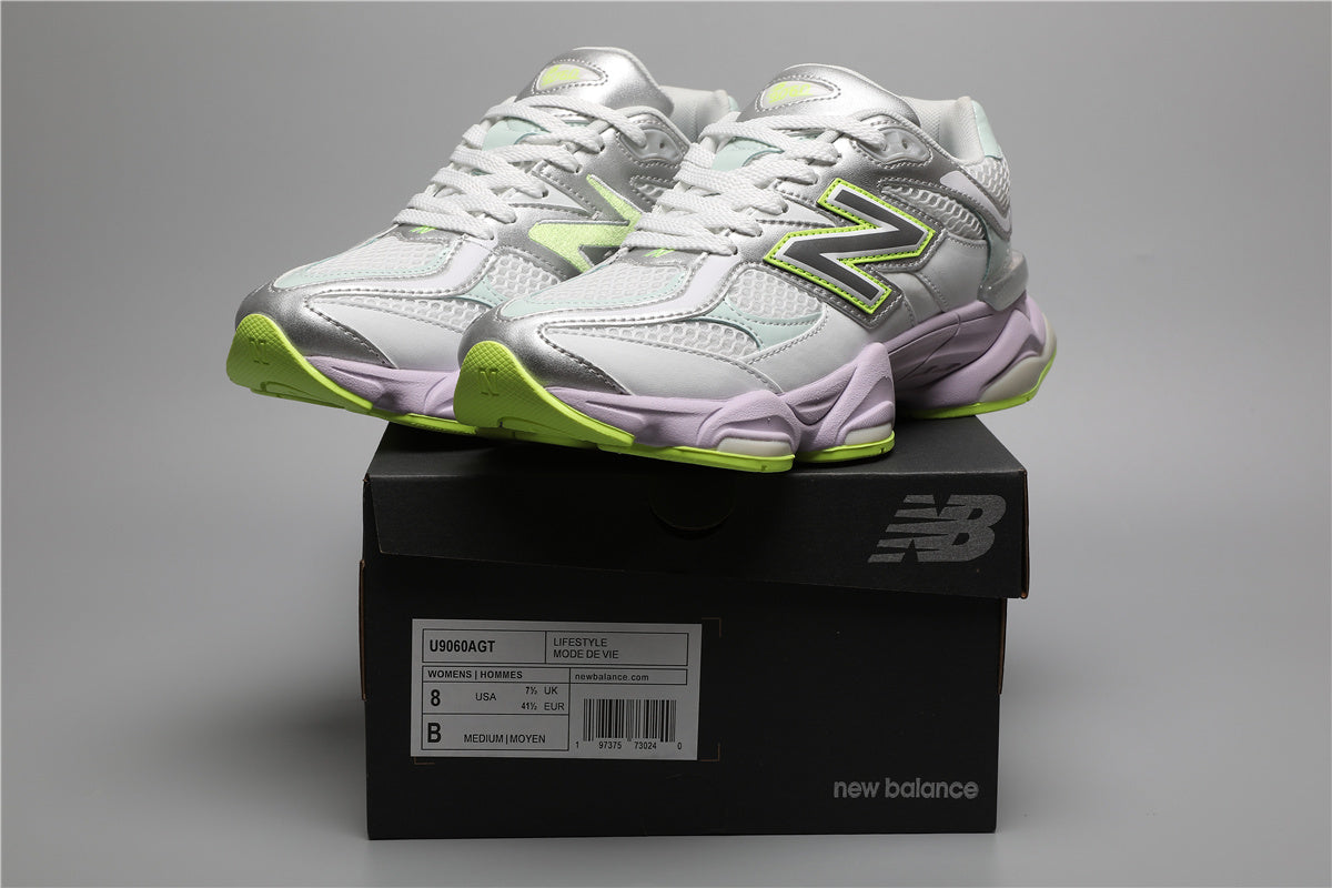 New Balance 9060 White Green AGT