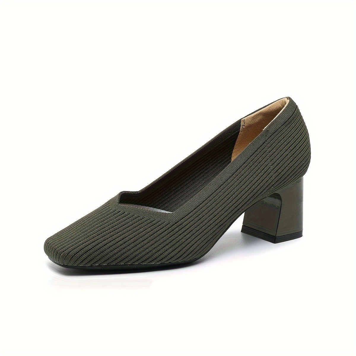 Women's Orthopaedic Pumps with Block Heel Design for Office Wear