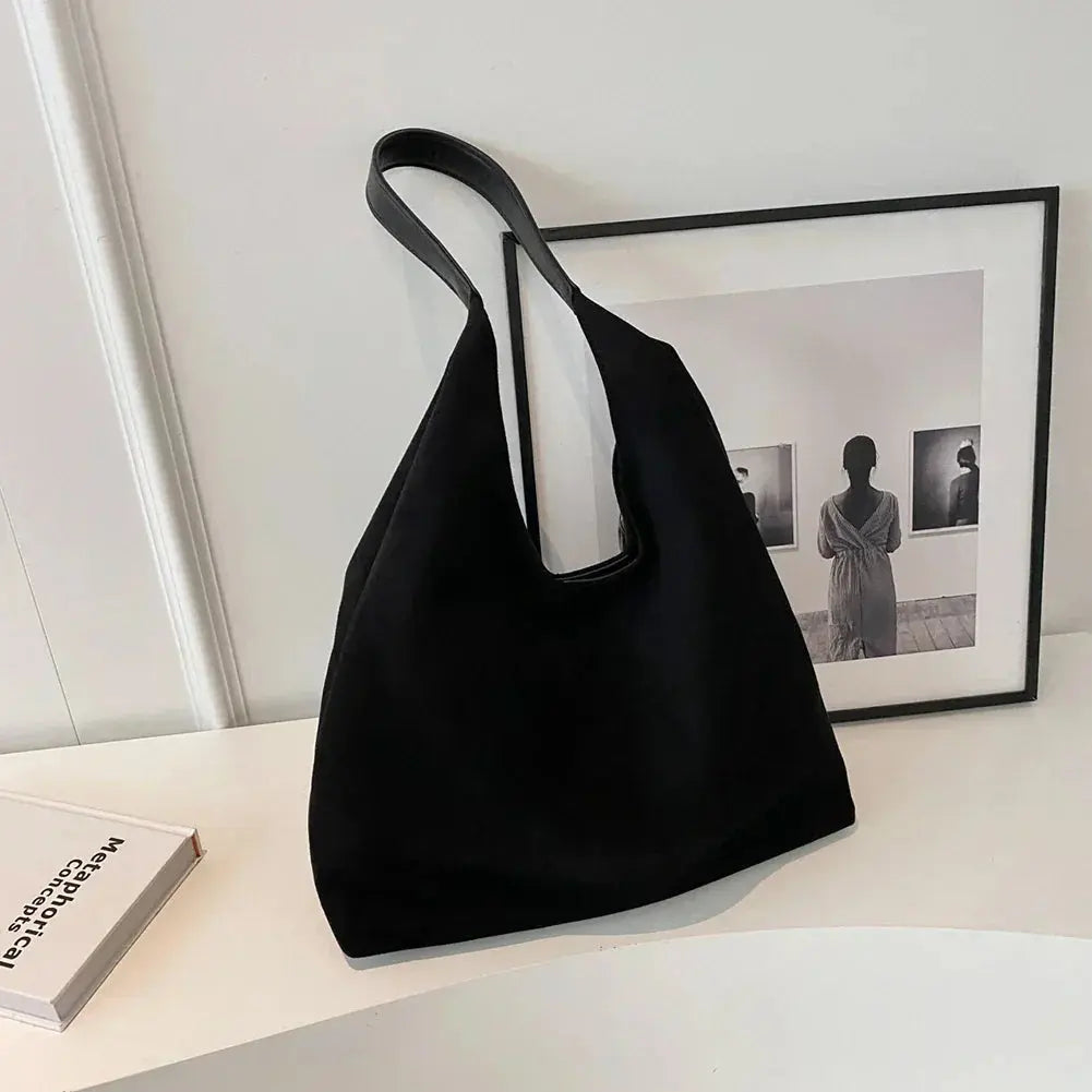 Elegant Kvinders Skuldertaske i Ruskind Brun Stor Kapacitet Hverdagsbrug — Image 8