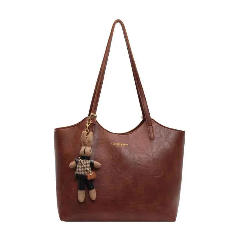 Fashion & Bags Dame Håndtaske PU-læder Rød Elegant Skuldertaske — Image 2