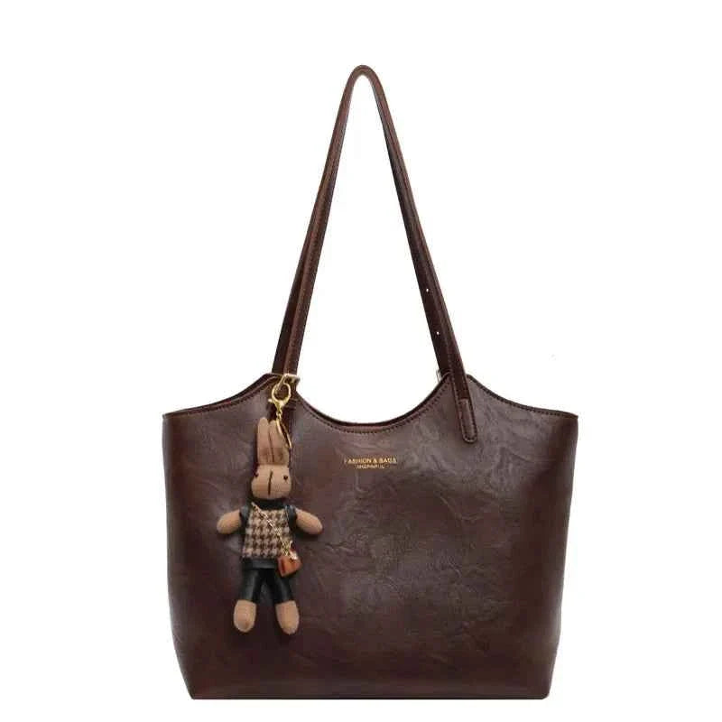 Fashion & Bags Dame Håndtaske PU-læder Rød Elegant Skuldertaske — Image 3