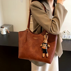 Fashion & Bags Dame Håndtaske PU-læder Rød Elegant Skuldertaske — Image 9