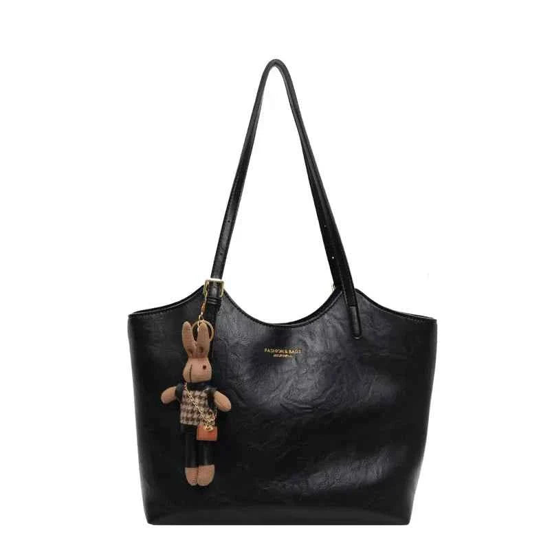 Fashion & Bags Dame Håndtaske PU-læder Rød Elegant Skuldertaske — Image 4