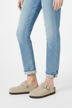Women’s Slippers with Wide Straps and Moulded Footbed