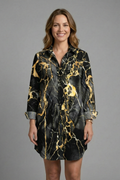 Women’s Beach Dress with Hood and Short Sleeves