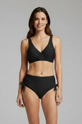 Women’s Bikini Set with Wrap Top and High Waist