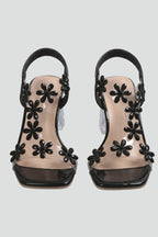 Women's Block Heel Sandals with Cushioned Insole