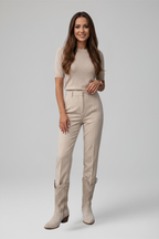 Women's Boots with Low Block Heel for Fall