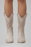 Women's Boots with Low Block Heel for Fall