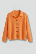 Women’s Cardigan with Button Closure and Collar