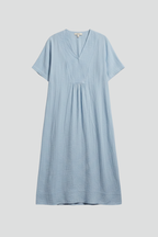 Women’s Dress with V Neckline and Short Sleeves