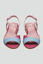 Women's Flat Sandals with Low Heel and Cushioned Insole