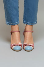 Women’s High Heels with Ankle Strap and Pointed Toe