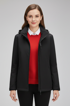 Women’s Hooded Jacket with Zipper