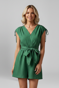 Women’s Jumpsuit with Spaghetti Straps and Side Pockets