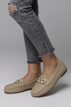 Women's Leather Loafers with Leather Upper for Everyday Wear