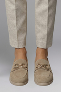Women's Loafers with Flat Rubber Sole for Everyday Wear
