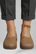 Women's Loafers with Slip On Design and Cushioned Sole