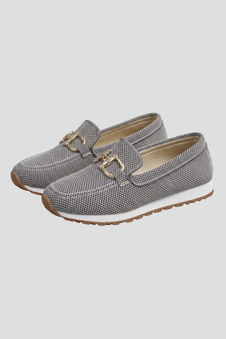 Women's Loafers with Textured Mesh for All-Day Comfort