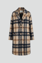 Women’s Long Coat with Buttons and Lapel