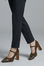Women's Mary Jane Pumps with Block Heel for Cocktail Events
