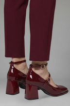 Women's Mary Jane Shoes with Low Block Heel for Everyday Wear