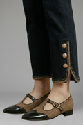 Women's Mary Jane Shoes with T Strap Closure for Formal Occasions