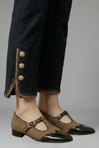 Women's Mary Jane Shoes with T Strap Closure for Formal Occasions