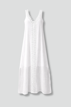 Women’s Maxi Dress with V-Neck and Side Slits