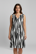 Women’s Mini Dress with Sleeveless Cut
