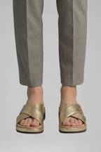 Women's Orthopaedic Adjustable Sandals with Crisscross Straps for All-Day Comfort