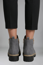 Women's Orthopaedic Ankle Boots with Side Zip Closure for Fall