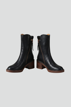 Women's Orthopaedic Ankle Boots with Side Zipper for All-Day Comfort