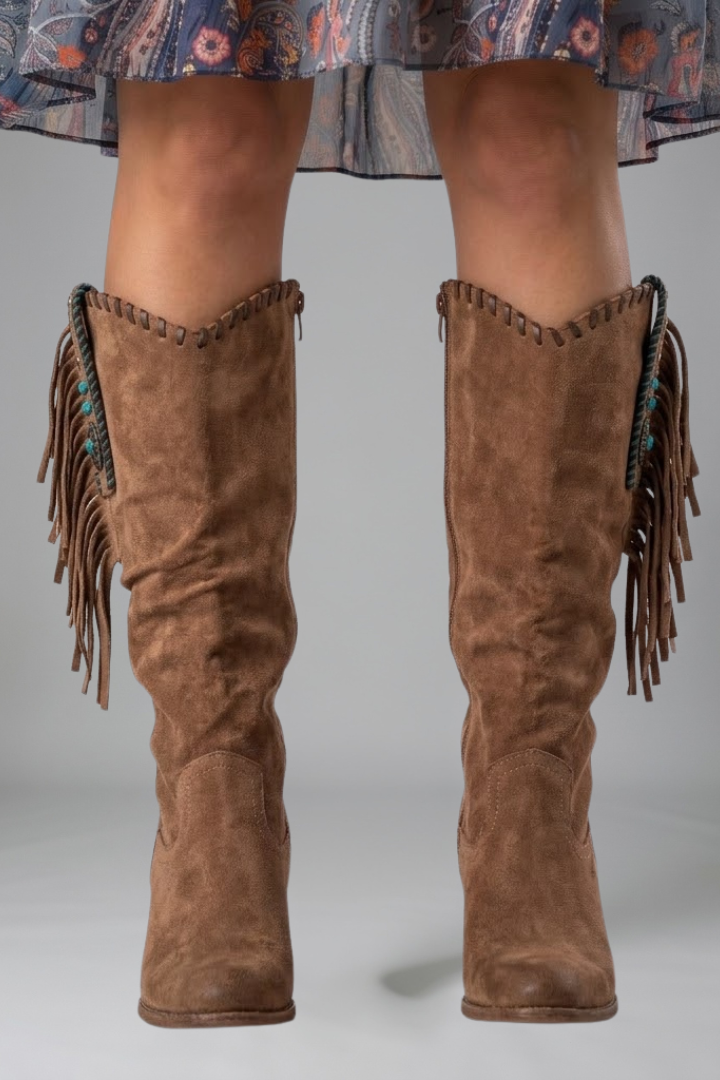 Women's Orthopaedic Boots with Block Heel for Fall