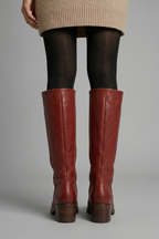 Women's Orthopaedic Boots with Mid Calf Shaft for Fall