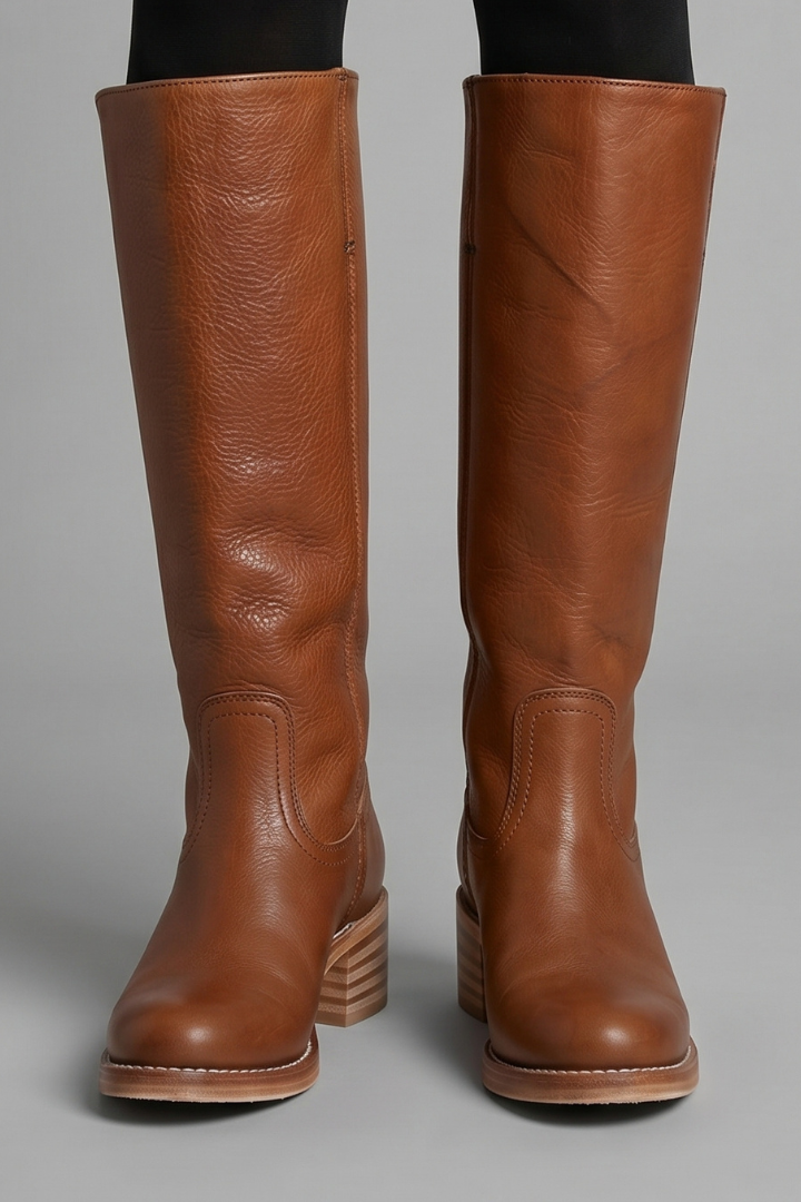 Women's Orthopaedic Boots with Mid Calf Shaft for Fall