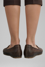 Women's Orthopaedic Flats with Perforated Upper for All-Day Comfort