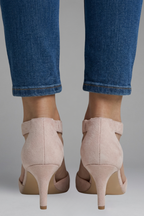 Women's Orthopaedic Heels with Peep Toe Opening for All-Day Comfort