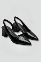 Women's Orthopaedic Heels with Pointed Toe for Office Wear