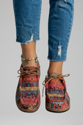 Women's Orthopaedic Lace-Up Shoes with Cushioned Footbed for All-Day Comfort
