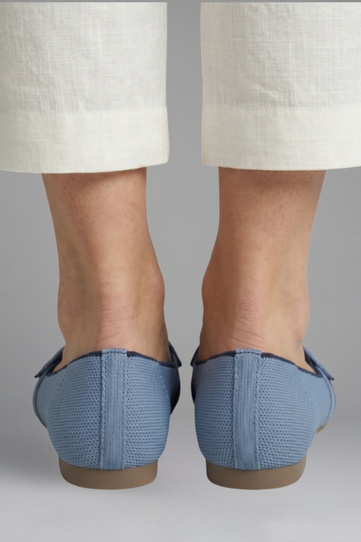 Women's Orthopaedic Loafers with Flat Outsole for Everyday Wear