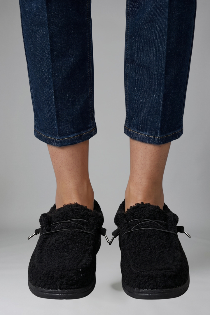 Women's Orthopaedic Loafers with Slip On Design for Winter
